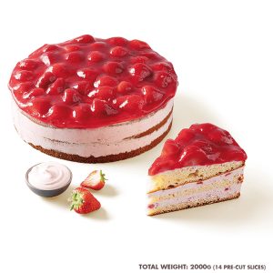 Strawberry Bavarois – Frozen