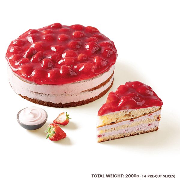 Strawberry Bavarois - Frozen