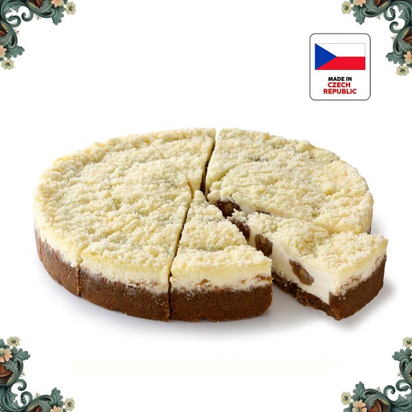 Cheesecake Apple Crumble Cake - Frozen