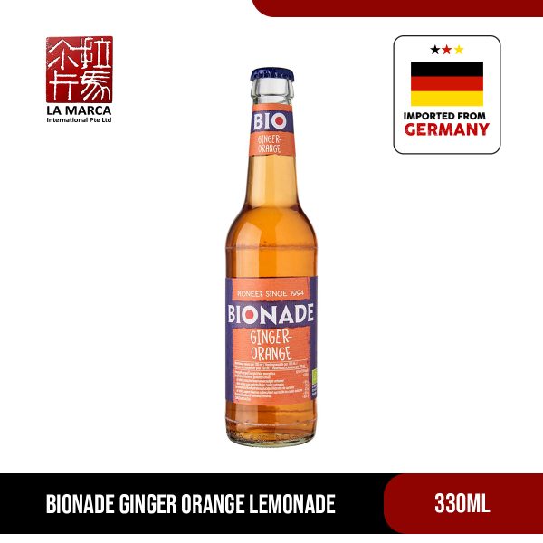 Bionade Bio Organic Cloudy Ginger Orange Lemonade