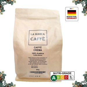 La Marca Caffe Cafe Creme Whole Beans 500g