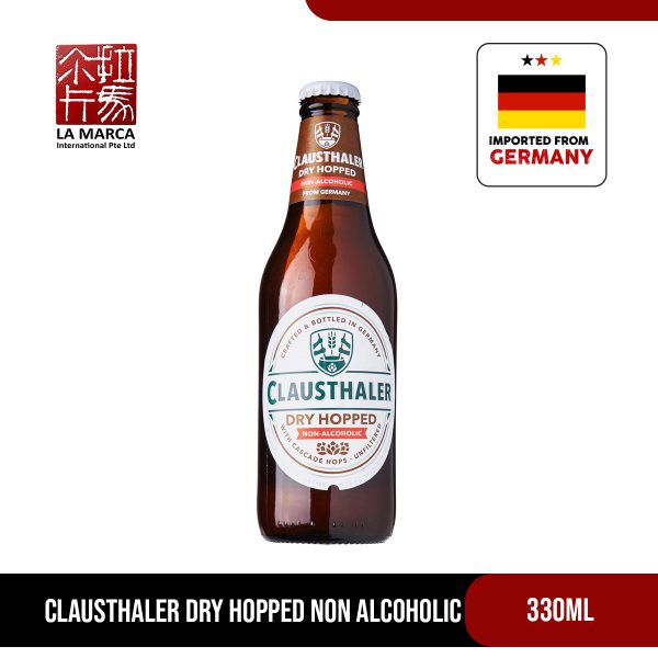 Clausthaler Original Dry Hopped Non Alcoholic Beer 330ml