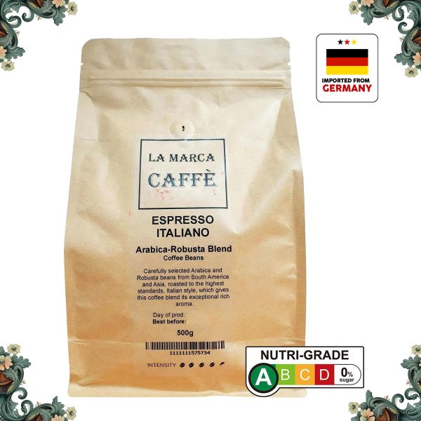 La Marca Caffe Espresso Italiano Coffee Beans 500g