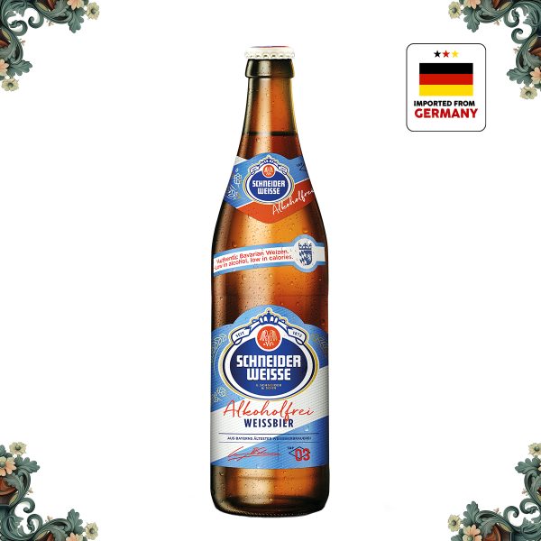 Schneider Weisse TAP 3 Alkoholfrei Alcohol-Free Wheat Beer 500ml